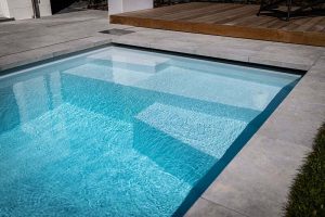 Klein formaat inbouw zwembad