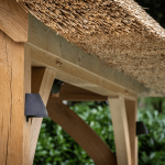 landelijke tuin met zwembad